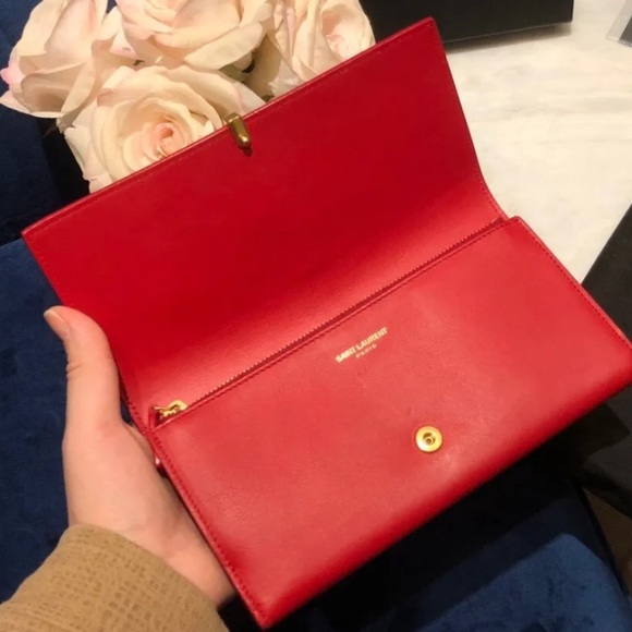 💯Authenic YSL Y ligne WOC Wallet on Chain Bag - Picture 9 of 16